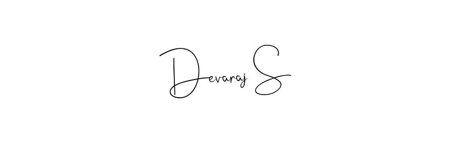 if you are searching for the best signature style for your name Devaraj S. so please give up your signature search. here we have designed multiple signature styles  using Andilay-7BmLP. Devaraj S signature style 4 images and pictures png