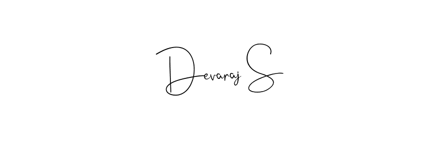 if you are searching for the best signature style for your name Devaraj S. so please give up your signature search. here we have designed multiple signature styles  using Andilay-7BmLP. Devaraj S signature style 4 images and pictures png