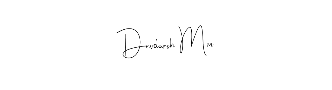 You can use this online signature creator to create a handwritten signature for the name Devdarsh Mm. This is the best online autograph maker. Devdarsh Mm signature style 4 images and pictures png