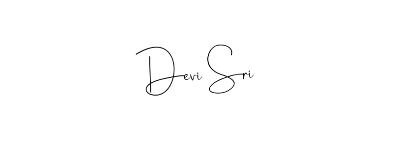 Make a beautiful signature design for name Devi Sri. With this signature (Andilay-7BmLP) style, you can create a handwritten signature for free. Devi Sri signature style 4 images and pictures png