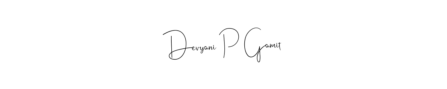 Here are the top 10 professional signature styles for the name Devyani P Gamit. These are the best autograph styles you can use for your name. Devyani P Gamit signature style 4 images and pictures png