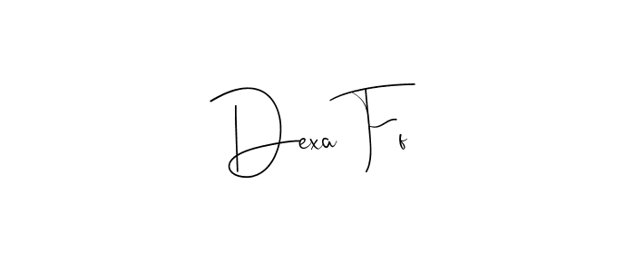 This is the best signature style for the Dexa Ff name. Also you like these signature font (Andilay-7BmLP). Mix name signature. Dexa Ff signature style 4 images and pictures png