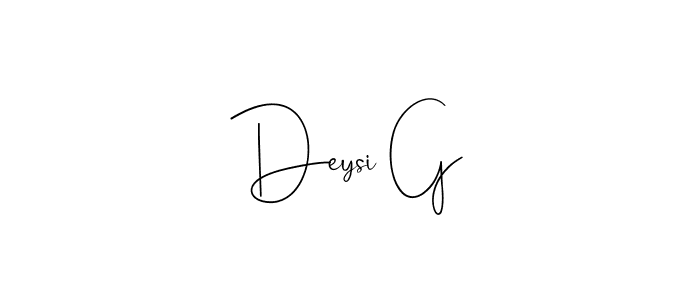 Check out images of Autograph of Deysi G name. Actor Deysi G Signature Style. Andilay-7BmLP is a professional sign style online. Deysi G signature style 4 images and pictures png