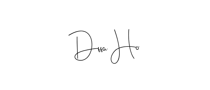 Check out images of Autograph of Dffa Ho name. Actor Dffa Ho Signature Style. Andilay-7BmLP is a professional sign style online. Dffa Ho signature style 4 images and pictures png