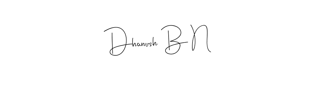 84+ Dhanush B N Name Signature Style Ideas | Fine Electronic Signatures