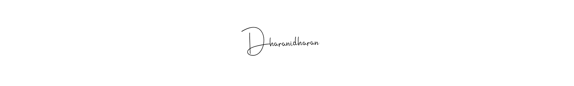 Design your own signature with our free online signature maker. With this signature software, you can create a handwritten (Andilay-7BmLP) signature for name Dharanidharan ❤️. Dharanidharan ❤️ signature style 4 images and pictures png
