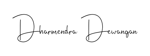 You should practise on your own different ways (Andilay-7BmLP) to write your name (Dharmendra Dewangan) in signature. Don't let someone else do it for you. Dharmendra Dewangan signature style 4 images and pictures png
