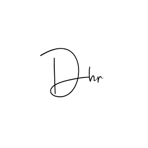 The best way (Andilay-7BmLP) to make a short signature is to pick only two or three words in your name. The name Dhr include a total of six letters. For converting this name. Dhr signature style 4 images and pictures png