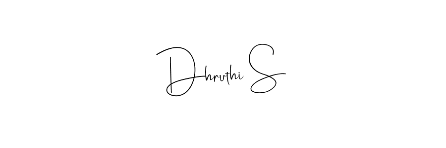 You can use this online signature creator to create a handwritten signature for the name Dhruthi S. This is the best online autograph maker. Dhruthi S signature style 4 images and pictures png