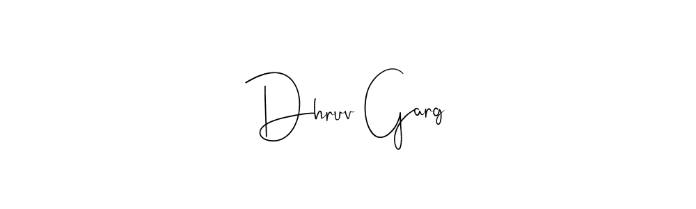 Also You can easily find your signature by using the search form. We will create Dhruv Garg name handwritten signature images for you free of cost using Andilay-7BmLP sign style. Dhruv Garg signature style 4 images and pictures png