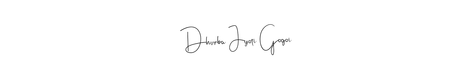 Once you've used our free online signature maker to create your best signature Andilay-7BmLP style, it's time to enjoy all of the benefits that Dhurba Jyoti Gogoi name signing documents. Dhurba Jyoti Gogoi signature style 4 images and pictures png