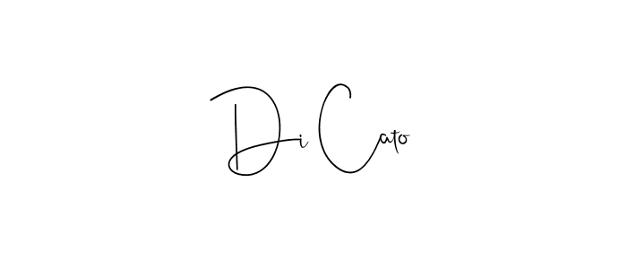 Use a signature maker to create a handwritten signature online. With this signature software, you can design (Andilay-7BmLP) your own signature for name Di Cato. Di Cato signature style 4 images and pictures png