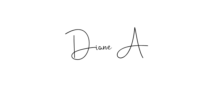 Once you've used our free online signature maker to create your best signature Andilay-7BmLP style, it's time to enjoy all of the benefits that Diane A name signing documents. Diane A signature style 4 images and pictures png