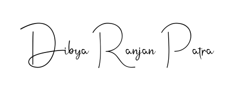 Give your name Dibya Ranjan Patra an exquisite flair with the Andilay-7BmLP script font. Ideal for contracts, resumes, and formal letterheads. Dibya Ranjan Patra signature style 4 images and pictures png