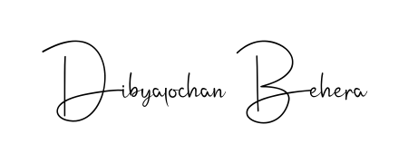 You should practise on your own different ways (Andilay-7BmLP) to write your name (Dibyalochan Behera) in signature. Don't let someone else do it for you. Dibyalochan Behera signature style 4 images and pictures png