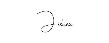 Make a beautiful signature design for name Didika. Use this online signature maker to create a handwritten signature for free. Didika signature style 4 images and pictures png