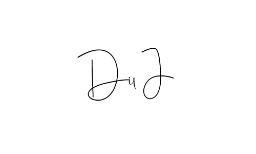 Use a signature maker to create a handwritten signature online. With this signature software, you can design (Andilay-7BmLP) your own signature for name Dil J. Dil J signature style 4 images and pictures png