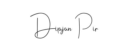 The best way (Andilay-7BmLP) to make a short signature is to pick only two or three words in your name. For converting this name Dilajan Pir. Dilajan Pir signature style 4 images and pictures png