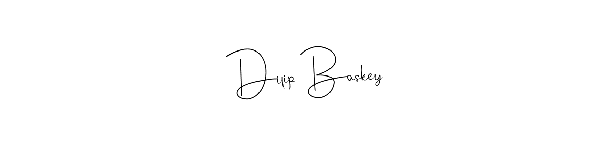 How to make Dilip Baskey signature? Andilay-7BmLP is a professional autograph style. Create handwritten signature for Dilip Baskey name. Dilip Baskey signature style 4 images and pictures png