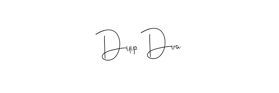 if you are searching for the best signature style for your name Dilip Dua. so please give up your signature search. here we have designed multiple signature styles  using Andilay-7BmLP. Dilip Dua signature style 4 images and pictures png