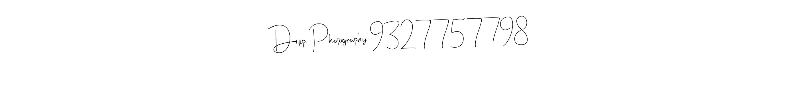 How to make Dilip Photography 9327757798 signature? Andilay-7BmLP is a professional autograph style. Create handwritten signature for Dilip Photography 9327757798 name. Dilip Photography 9327757798 signature style 4 images and pictures png