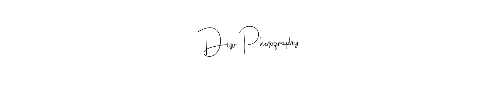 How to make Dillu Photography signature? Andilay-7BmLP is a professional autograph style. Create handwritten signature for Dillu Photography name. Dillu Photography signature style 4 images and pictures png