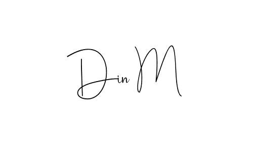 You can use this online signature creator to create a handwritten signature for the name Din M. This is the best online autograph maker. Din M signature style 4 images and pictures png
