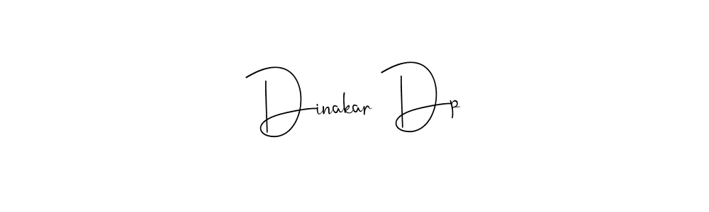 Create a beautiful signature design for name Dinakar Dp. With this signature (Andilay-7BmLP) fonts, you can make a handwritten signature for free. Dinakar Dp signature style 4 images and pictures png