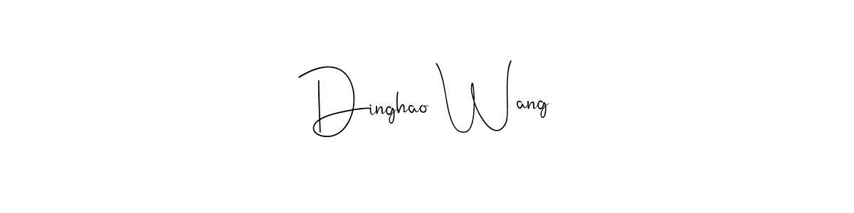 You can use this online signature creator to create a handwritten signature for the name Dinghao Wang. This is the best online autograph maker. Dinghao Wang signature style 4 images and pictures png