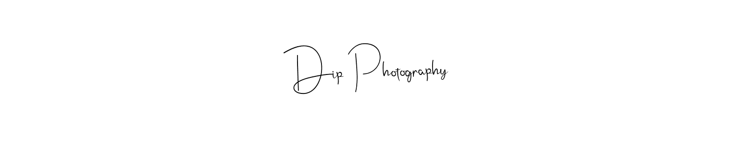 if you are searching for the best signature style for your name Dip Photography. so please give up your signature search. here we have designed multiple signature styles  using Andilay-7BmLP. Dip Photography signature style 4 images and pictures png