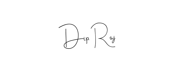 if you are searching for the best signature style for your name Dip Raj. so please give up your signature search. here we have designed multiple signature styles  using Andilay-7BmLP. Dip Raj signature style 4 images and pictures png
