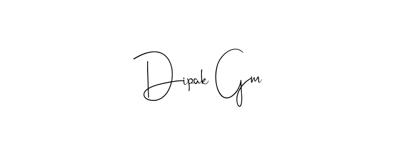 It looks lik you need a new signature style for name Dipak Gm. Design unique handwritten (Andilay-7BmLP) signature with our free signature maker in just a few clicks. Dipak Gm signature style 4 images and pictures png
