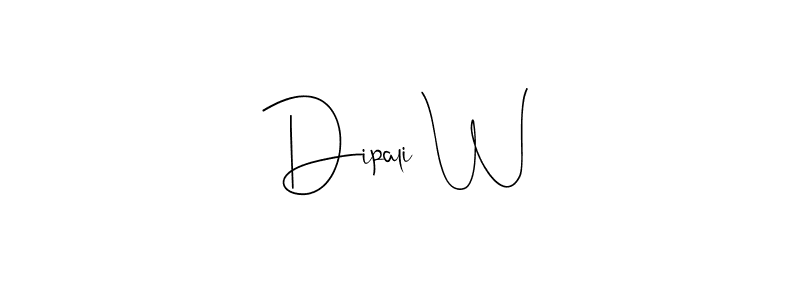 See photos of Dipali W official signature by Spectra . Check more albums & portfolios. Read reviews & check more about Andilay-7BmLP font. Dipali W signature style 4 images and pictures png