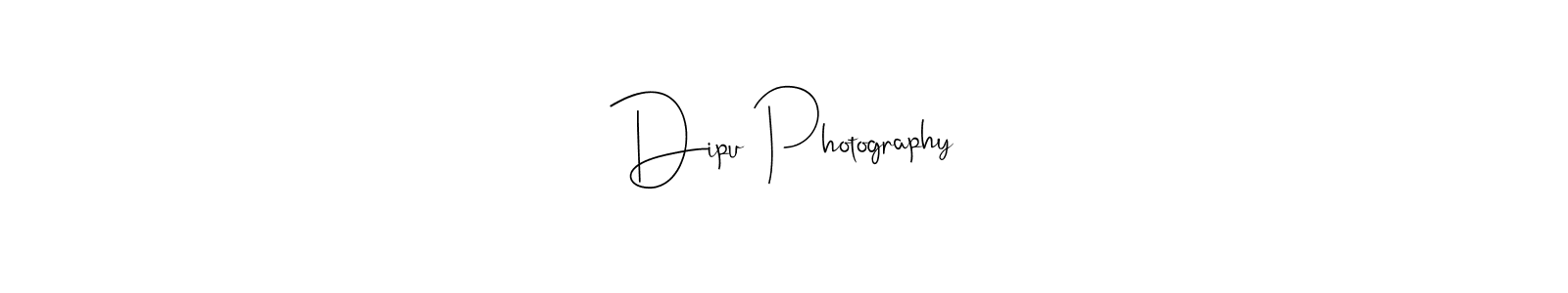 Also You can easily find your signature by using the search form. We will create Dipu Photography name handwritten signature images for you free of cost using Andilay-7BmLP sign style. Dipu Photography signature style 4 images and pictures png