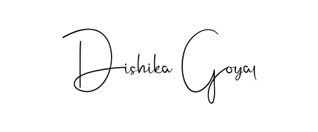 Stand out with a creative autograph for Dishika Goyal. The Andilay-7BmLP styling blends modern aesthetics with classic signature flourishes. Dishika Goyal signature style 4 images and pictures png