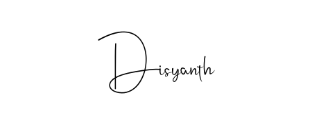 Master the art of signing with Disyanth written in fluent Andilay-7BmLP script. A great template to practice and refine your handwriting. Disyanth signature style 4 images and pictures png