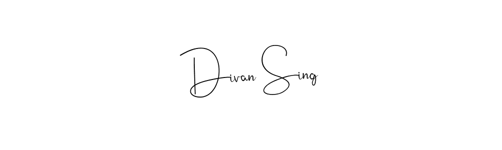 How to make Divan Sing signature? Andilay-7BmLP is a professional autograph style. Create handwritten signature for Divan Sing name. Divan Sing signature style 4 images and pictures png