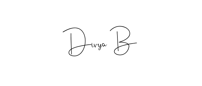 Here are the top 10 professional signature styles for the name Divya B. These are the best autograph styles you can use for your name. Divya B signature style 4 images and pictures png