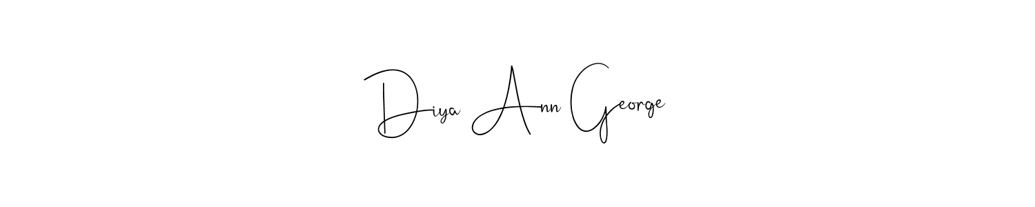 Check out images of Autograph of Diya Ann George name. Actor Diya Ann George Signature Style. Andilay-7BmLP is a professional sign style online. Diya Ann George signature style 4 images and pictures png