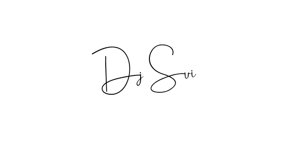 Similarly Andilay-7BmLP is the best handwritten signature design. Signature creator online .You can use it as an online autograph creator for name Dj Sui. Dj Sui signature style 4 images and pictures png