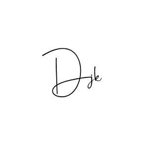 Once you've used our free online signature maker to create your best signature Andilay-7BmLP style, it's time to enjoy all of the benefits that Djk name signing documents. Djk signature style 4 images and pictures png