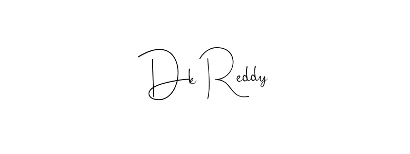 Use a signature maker to create a handwritten signature online. With this signature software, you can design (Andilay-7BmLP) your own signature for name Dk Reddy. Dk Reddy signature style 4 images and pictures png