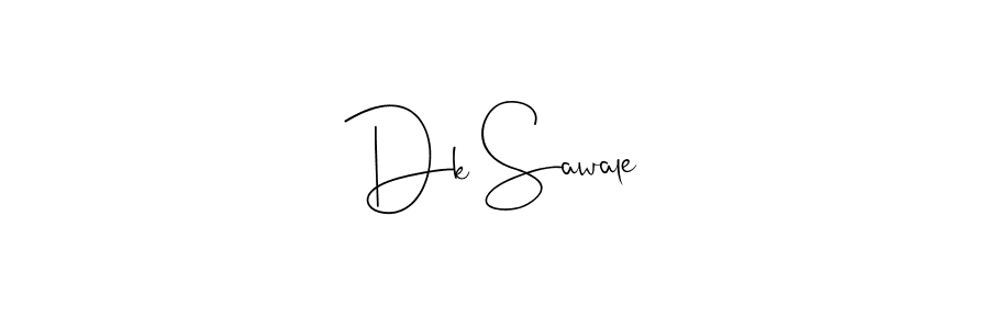 The best way (Andilay-7BmLP) to make a short signature is to pick only two or three words in your name. The name Dk Sawale include a total of six letters. For converting this name. Dk Sawale signature style 4 images and pictures png