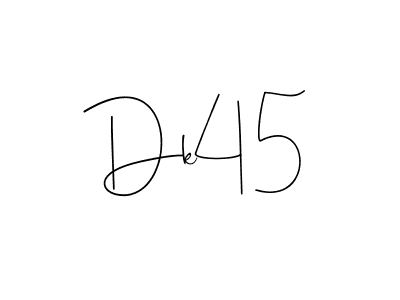 Best and Professional Signature Style for Dk45. Andilay-7BmLP Best Signature Style Collection. Dk45 signature style 4 images and pictures png