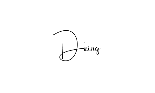 The best way (Andilay-7BmLP) to make a short signature is to pick only two or three words in your name. The name Dking include a total of six letters. For converting this name. Dking signature style 4 images and pictures png