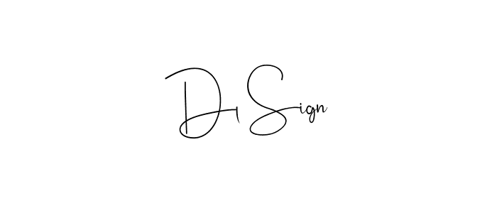 if you are searching for the best signature style for your name Dl Sign. so please give up your signature search. here we have designed multiple signature styles  using Andilay-7BmLP. Dl Sign signature style 4 images and pictures png