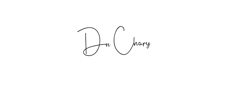 Similarly Andilay-7BmLP is the best handwritten signature design. Signature creator online .You can use it as an online autograph creator for name Dn Chary. Dn Chary signature style 4 images and pictures png