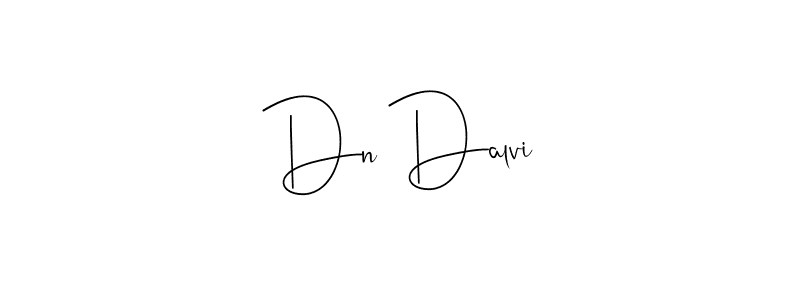How to make Dn Dalvi signature? Andilay-7BmLP is a professional autograph style. Create handwritten signature for Dn Dalvi name. Dn Dalvi signature style 4 images and pictures png