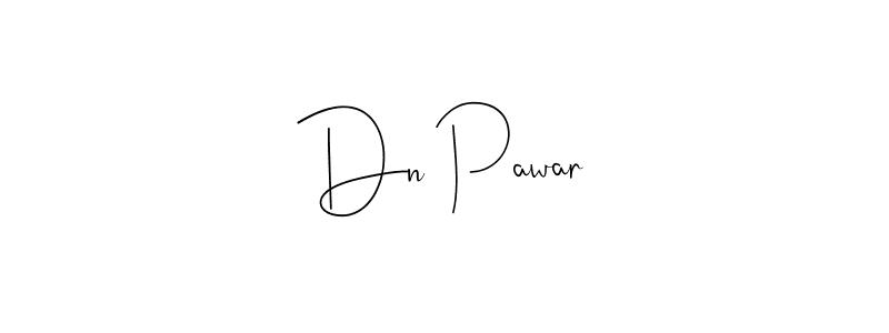 Create a beautiful signature design for name Dn Pawar. With this signature (Andilay-7BmLP) fonts, you can make a handwritten signature for free. Dn Pawar signature style 4 images and pictures png