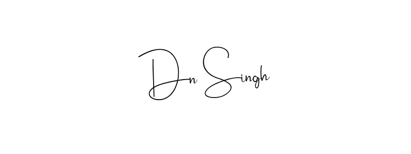 How to make Dn Singh signature? Andilay-7BmLP is a professional autograph style. Create handwritten signature for Dn Singh name. Dn Singh signature style 4 images and pictures png